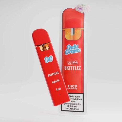 Pouze gramy THC-P Vape Skittlez 1ml