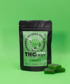 THCandy Apple 250mg konopné žvýkačky