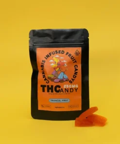 THCandy Tropical Fruit 250 mg konopné žvýkačky